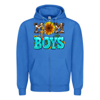 True Royal mom of boys Zipper Hoodie - AdoDesignShop