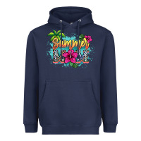 Navy summer mom Heavyweight Hoodie - NancyCooperArtShop