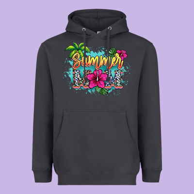 Summer Mom Heavyweight Hoodie Designed By Nancycooperartshop