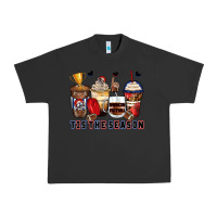 Pigment Black tis' the season american football coffee cups Urban Heavy Tee - Zillion Design Studio