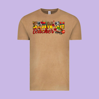 Spanish Teacher Vintage Tee Designed By Texasbilliewilder