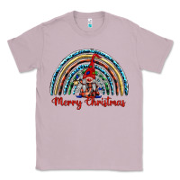 Lilac merry christmas gnomes   rainbow Classic Tee - BarkalooDesign