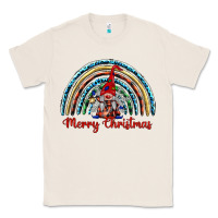 Natural merry christmas gnomes   rainbow Classic Tee - BarkalooDesign