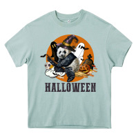 Arona hallowen panda Heavy Core Tee - LillyAllenDesigns