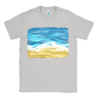 Moon Dust glitter beach background Classic Tee - HRA Design Shop