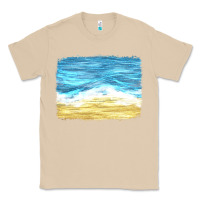 Mushroom glitter beach background Classic Tee - HRA Design Shop