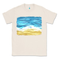 Natural glitter beach background Classic Tee - HRA Design Shop