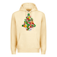 Pina Colada nurse christmas tree Premium Hoodie - MaliasSmallBusiness