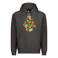 Smoke nurse christmas tree Premium Hoodie - MaliasSmallBusiness