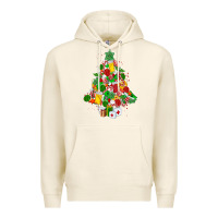 Tofu nurse christmas tree Premium Hoodie - MaliasSmallBusiness