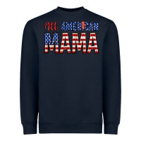 Navy all american mama zillion Heavyweight Sweatshirt - Zillion Design Studio