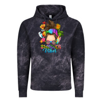Cloud Black messy bun summer vibes Vintage Hoodie - RanaPortraitStore