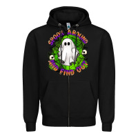 Black spook aound and find out Zipper Hoodie - Artiststas