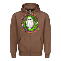 Chestnut spook aound and find out Zipper Hoodie - Artiststas
