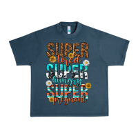 Midnight Navy super tired super hungry super pregnant Urban Heavy Tee - texasbilliewilder