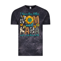 Cloud Black i have two titles mom and nana and i rock them bot Vintage Tee - Zillion Design Studio