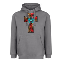 Storm christmas cross Heavyweight Hoodie - BarkalooDesign