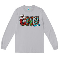 Moon Dust cna Long Sleeve Tee - CowhideDigitalArt