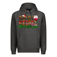 Charcoal Heather mommy needs her jingle juice Premium Hoodie - AdoDesignShop
