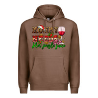 Chestnut mommy needs her jingle juice Premium Hoodie - AdoDesignShop