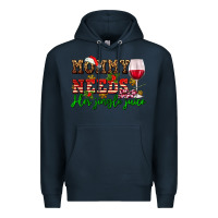 Navy mommy needs her jingle juice Premium Hoodie - AdoDesignShop