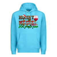 Ocean Blue mommy needs her jingle juice Premium Hoodie - AdoDesignShop