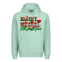 Seafoam mommy needs her jingle juice Premium Hoodie - AdoDesignShop