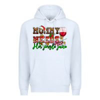 White mommy needs her jingle juice Premium Hoodie - AdoDesignShop