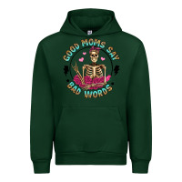 Forest Green good moms say bad words Urban Hoodie - Artiststas