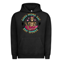 Pigment Black good moms say bad words Urban Hoodie - Artiststas