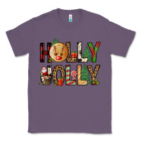 Lavender holly jolly Classic Tee - FaDigitalArtStudio