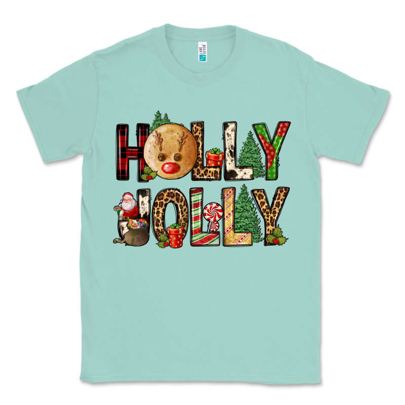 Holly Jolly Classic Tee by FaDigitalArtStudio | Teevron