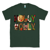 Sports Green holly jolly Classic Tee - FaDigitalArtStudio