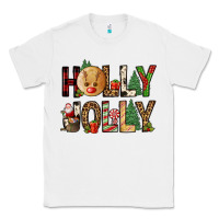 White holly jolly Classic Tee - FaDigitalArtStudio