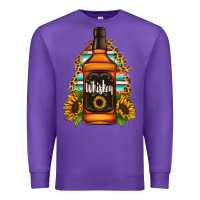 Purple whiskey bottle Premium Sweatshirt - Jasminsmagicworld