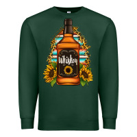 Sports Green whiskey bottle Premium Sweatshirt - Jasminsmagicworld