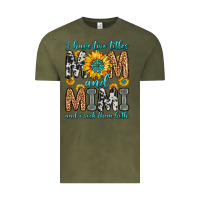 Vintage Olive i have two titles mom and mimi and i rock them bot Vintage Tee - Zillion Design Studio