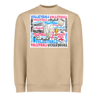 Mushroom volleyball Heavyweight Sweatshirt - Zillion Design Studio