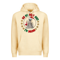 Pina Colada ho ho holly shit skeleton santa Premium Hoodie - MaliasSmallBusiness