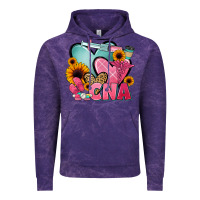 Cloud Purple cna nurse Vintage Hoodie - JahusDesignShop