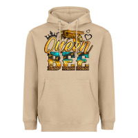 Mushroom queen bee Heavyweight Hoodie - LillyAllenDesigns