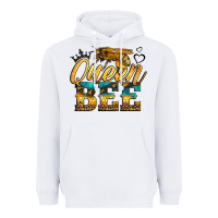 White queen bee Heavyweight Hoodie - LillyAllenDesigns