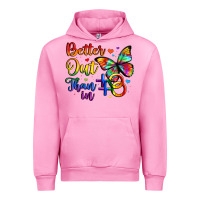 Fuchsia Pink better out than in Urban Hoodie - Artiststas