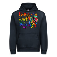 Navy better out than in Urban Hoodie - Artiststas