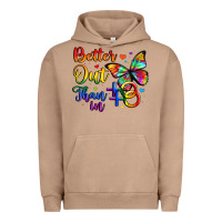 Pigment Burro better out than in Urban Hoodie - Artiststas