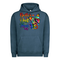 Pigment Midnight Navy better out than in Urban Hoodie - Artiststas
