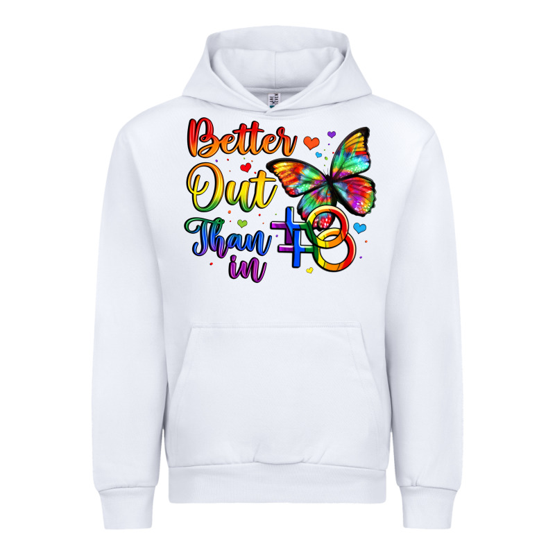 Better Out Than In Urban Hoodie by Artiststas | Teevron
