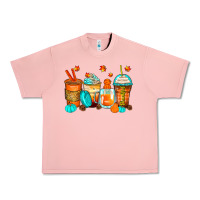 Salmon thankful coffee cups Urban Heavy Tee - Zillion Design Studio