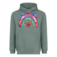 Sage summer rainbow Heavyweight Hoodie - NancyCooperArtShop