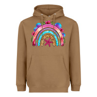 Toasted Coconut summer rainbow Heavyweight Hoodie - NancyCooperArtShop